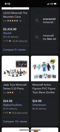 Minecraft Toy Set