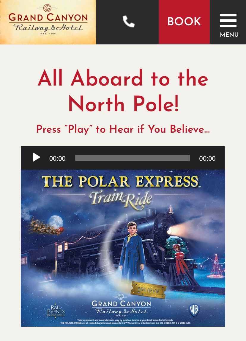 Two Polar Express Train Tickets - November 28th