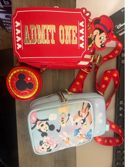 Disney backpacks/bags