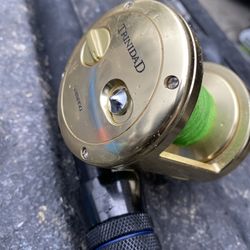 Shimano Trinidad TN 30 With Bigfish Roller Rod