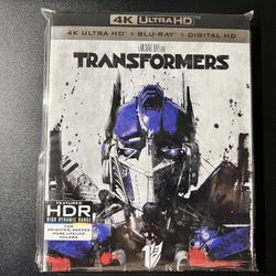Transformers (2007) 4K Ultra HD Blu-ray, W Slipcover