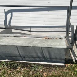 Outdoor Metal Frame Swing With Stand