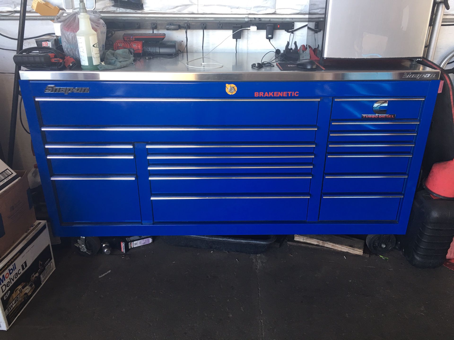 SNAPON TOOL BOX/ TRADES WELCOME