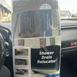 Shower Drain Relocator 