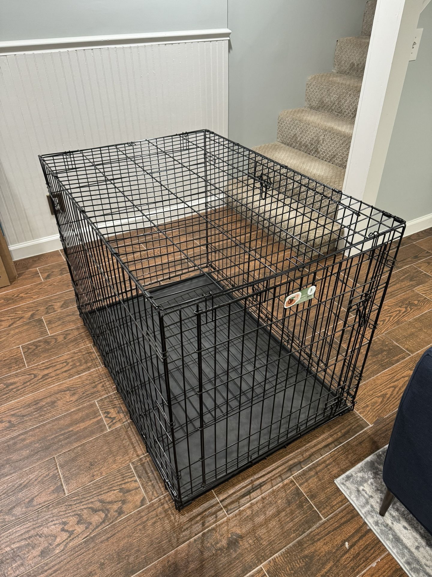 Large Dog Crate With Divider And Cover