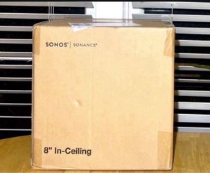 Sonos Sonance 8" In Ceiling Speakers (Pair) Brand New - Includes Warranty.  INCL8WW1.