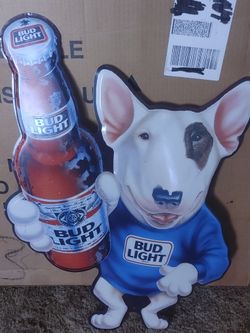 Spuds beer sign
