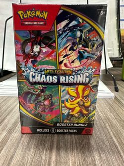 Chaos rising booster bundle Pokemon cards