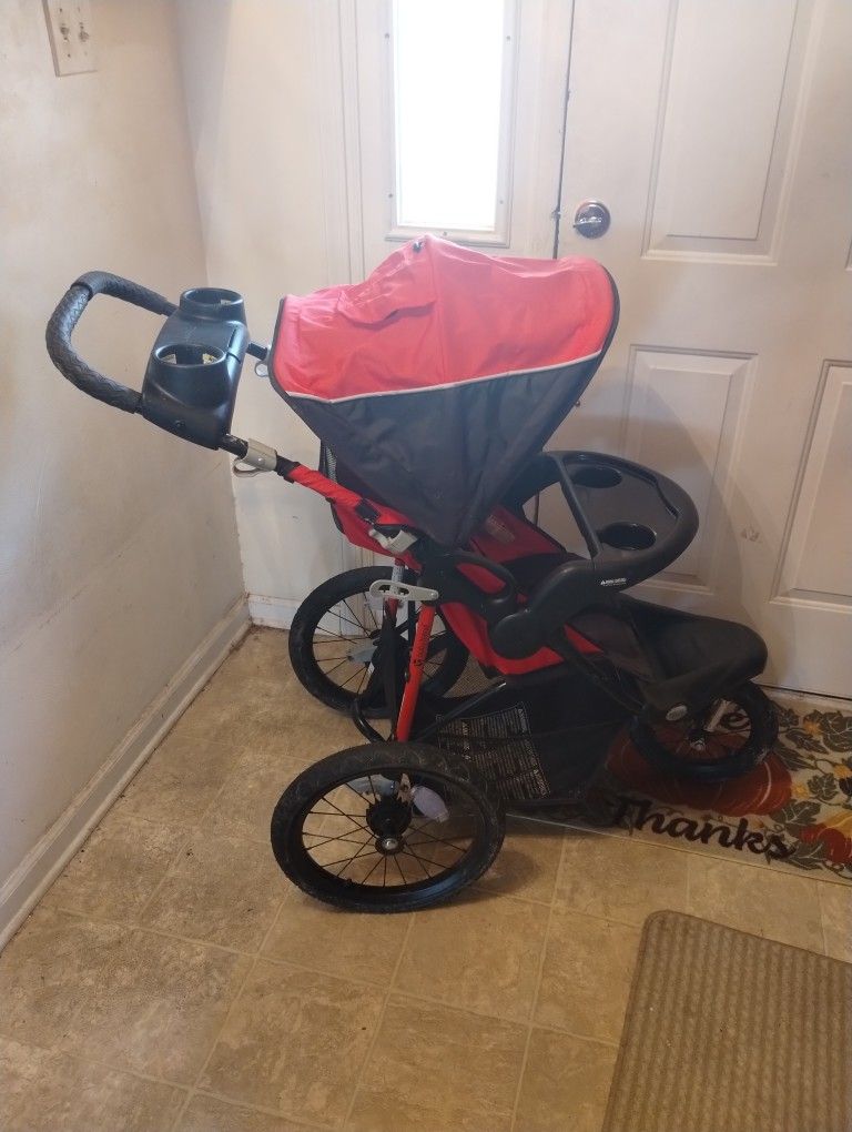 Title - BabyTrend Expedition Jogger Travel System Stroller