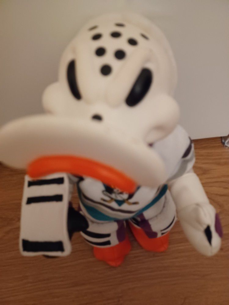 Anaheim Ducks Wild Wing Statue and Mask autographed for Sale in Orange, CA  - OfferUp