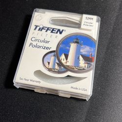Tiffen CP 52mm  Circular Polarizer