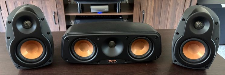Klipsch RSX4 (2) Klipsch RCX 4 Reference speakers