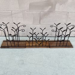 New 3 Retro Shelf Iron Wine Bottle Holder Nordic Style Wine Rack Bar 