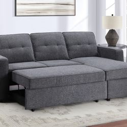 Gray Storage Sleeper Chofa 