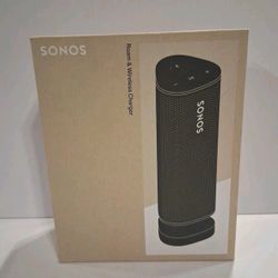 Sonos Roam - Portable Smart Speaker and Charger Bundle