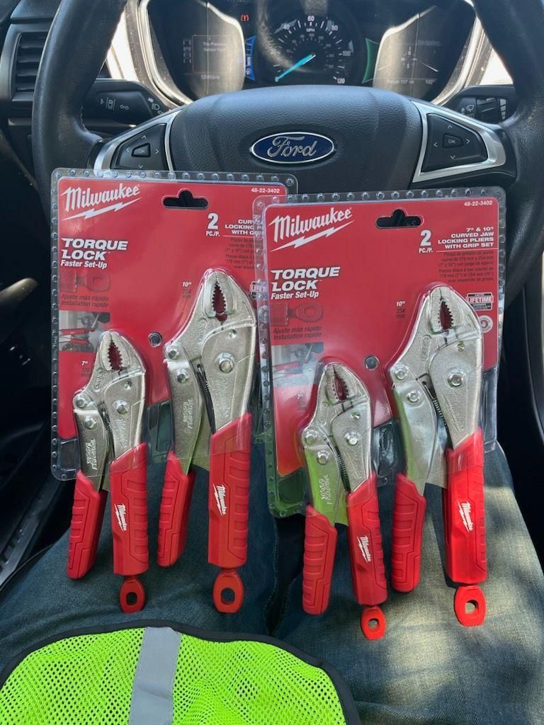 New Milwaukee Locking Pliers