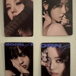 4pc Itzy Born To Be K-pop Photocards