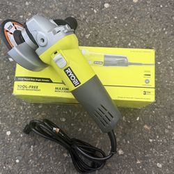 RYOBI 5.5 Amp Corded 4-1/2 in. Angle Grinder