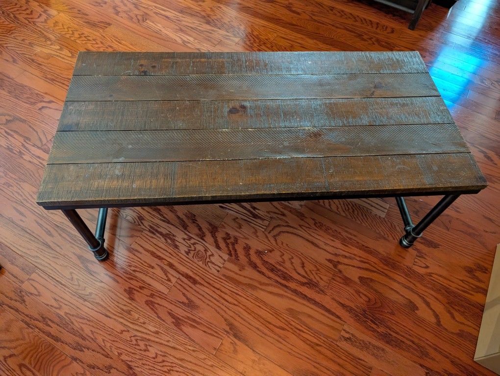 living room coffee table rustic