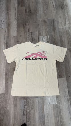 Hellstar Sport Logo T-Shirt White/ Pink’