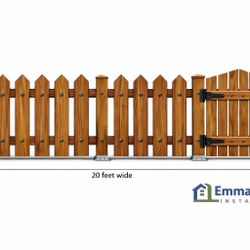 Cercas De Aluminio Y Madera 