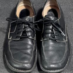 👞 Bjorn Black Leather Dress/Casual Shoes, Size 11, Wide Toe Area (new condition)