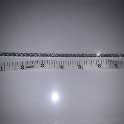 Mossanite Tennis Bracelet ( 8.5in )