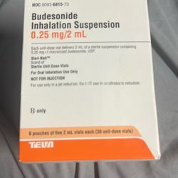Budenosine Inhalation Pouches