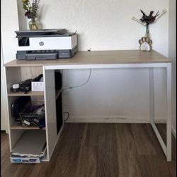 Desk w/ Shelves 