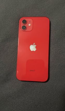 iphone 12, red, apple