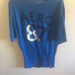 Blue Aeropostale T Shirt Pickup Only Cash Only