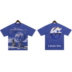 Blue Short sleeve Godspeed Shirt All Sizes