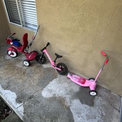 Strider Bike. Radio Flyer Bike And Scooter