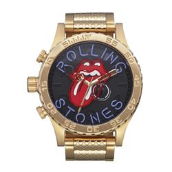 Nixon x The Rolling Stones 51-30 LTD Gold LIMITED EDITION Numbered Watch