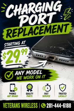 Charging Port On Special