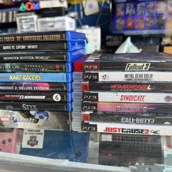 PS4 & PS3 Games *PRICES IN DESCRIPTION*