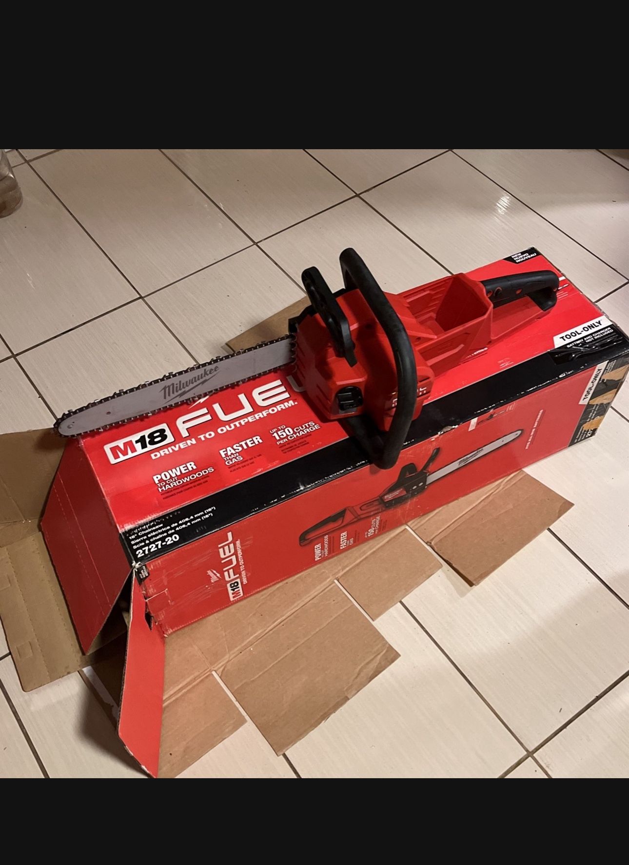 Milwaukee 16 Inches Chainsaw Like New Tool Only 