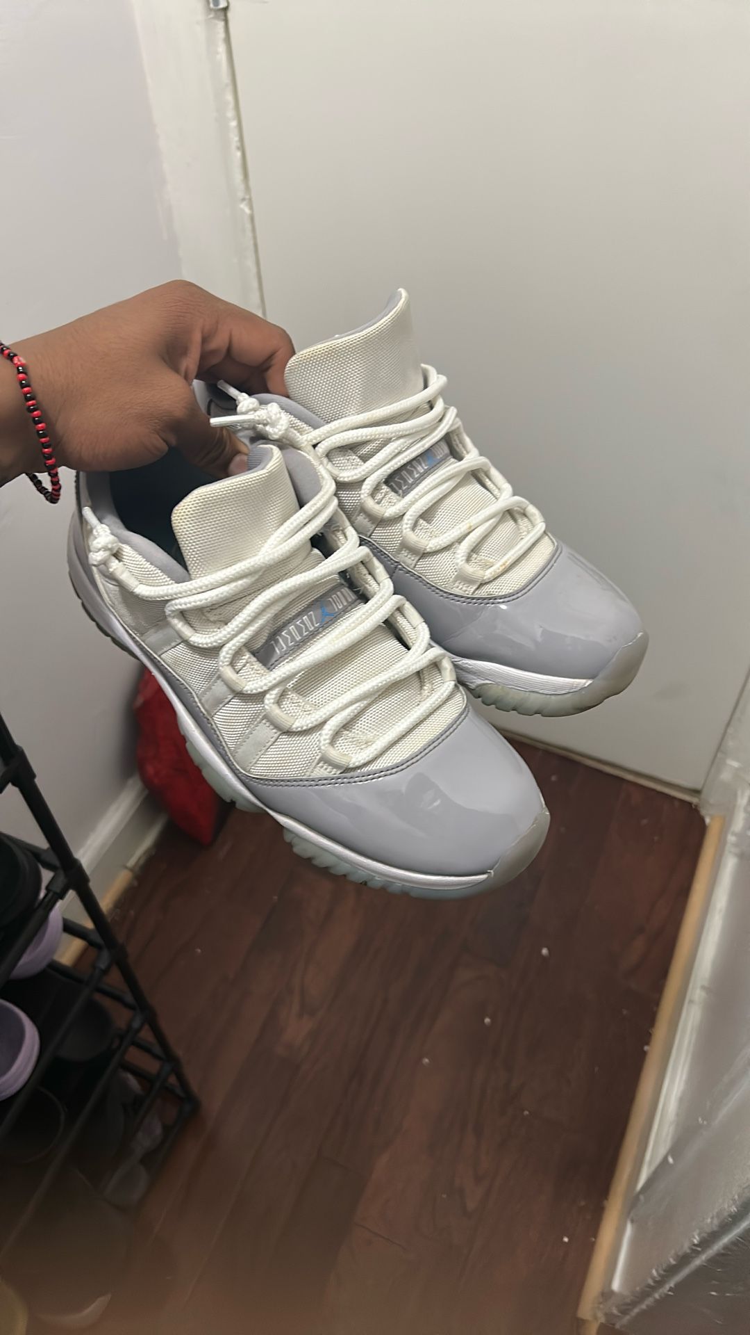 White Cement Jordan 11 Low