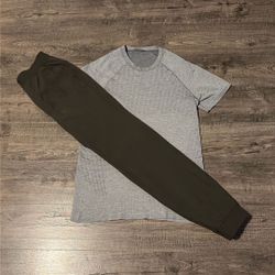 Lululemon Mens Shirt & Joggers 