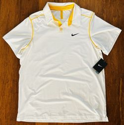 NWT RARE NIKE ROGER FEDERER 2011 AUSTRALIAN OPEN Polo Shirt! SIZE LARGE!