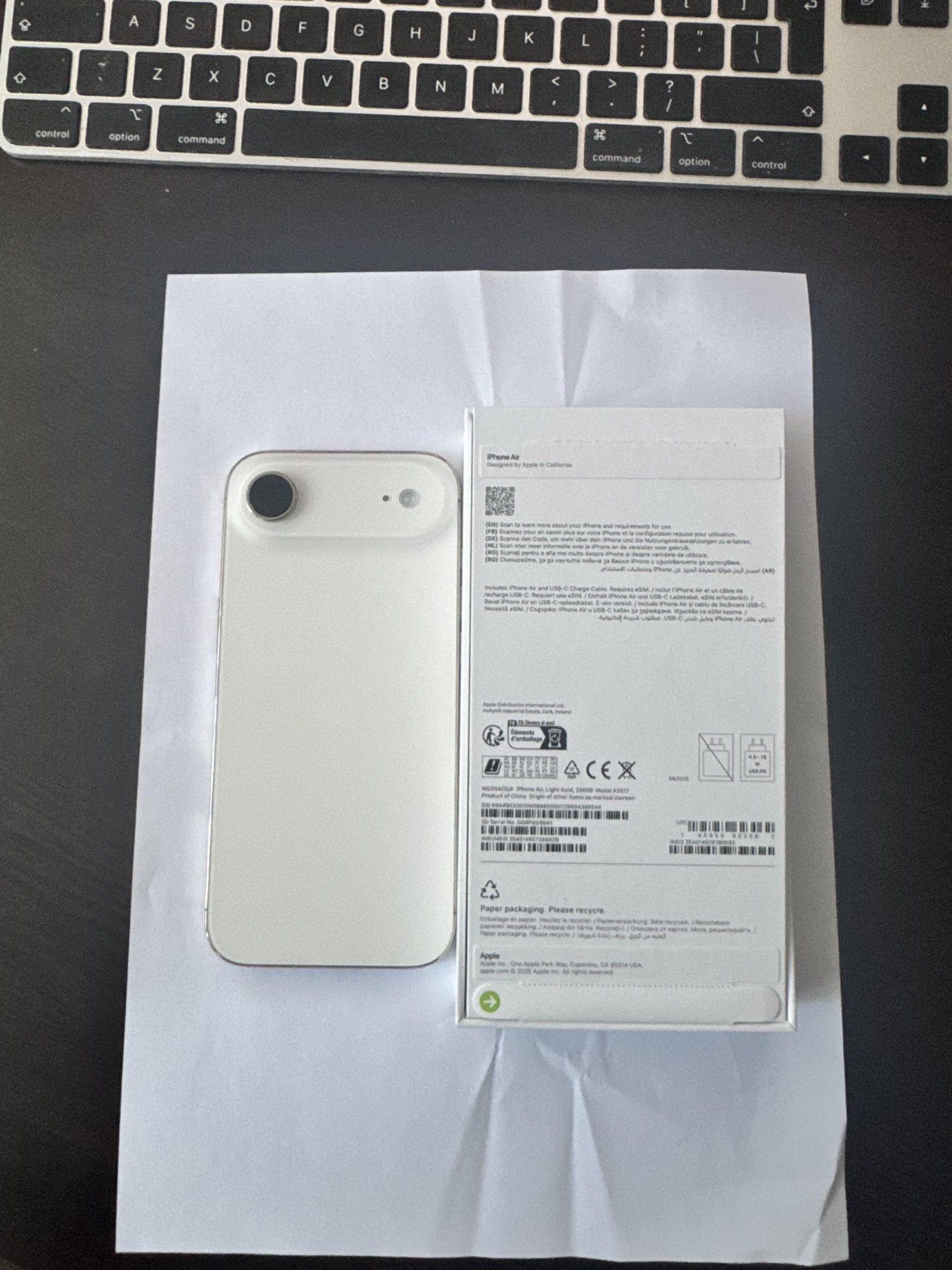 iPhone Air 256 Gb Cloud White 