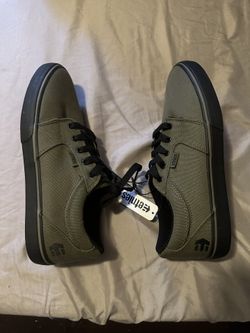 Green Etnies Skate Shoes