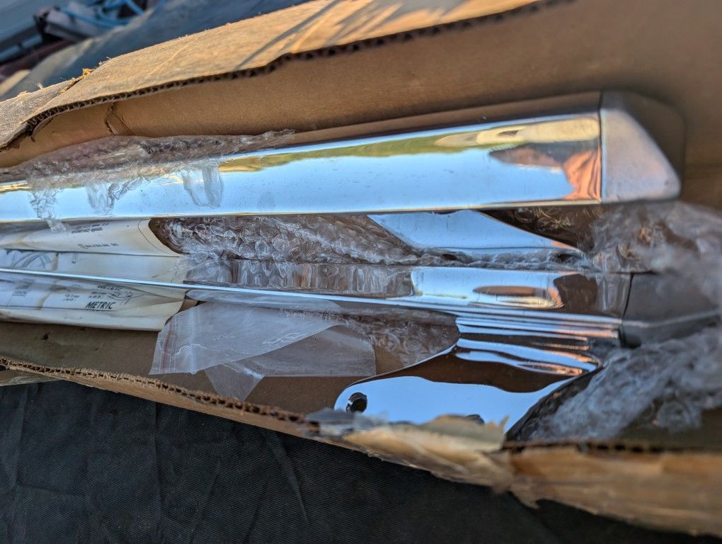 El Camino Bed Rails Cargo Rails Chrome Clean