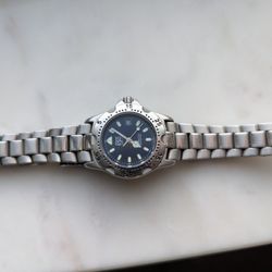 Vintage Esquire Watch Women's Stainless Steel Professional 100 Quartz SOLAR LUMINESCENT