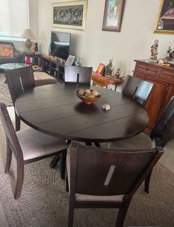 Comedor en madera  6 puestos