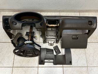 DC Integra Full Dash + Harness & Steering Wheel - Brown