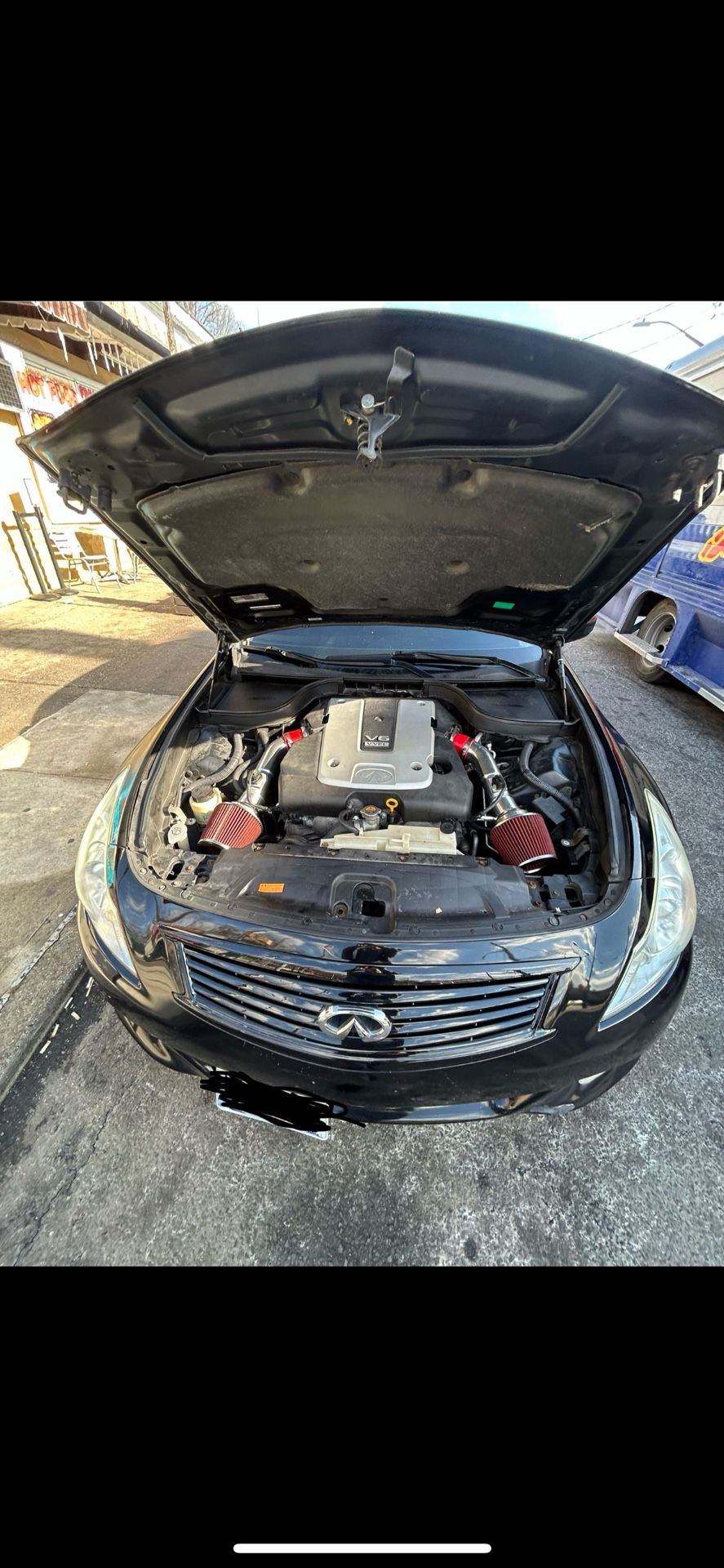 G37 Sedan 2.5 Inch Intakes 