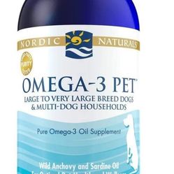 Nordic Naturals Omega-3 for pets, without flavor,