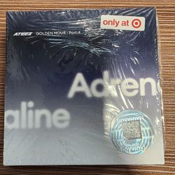 new ateez golden hour : Part 4 on 4" tiny vinyl TV0082 (2025) adrenaline