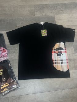 Bapes Burberry tee XL